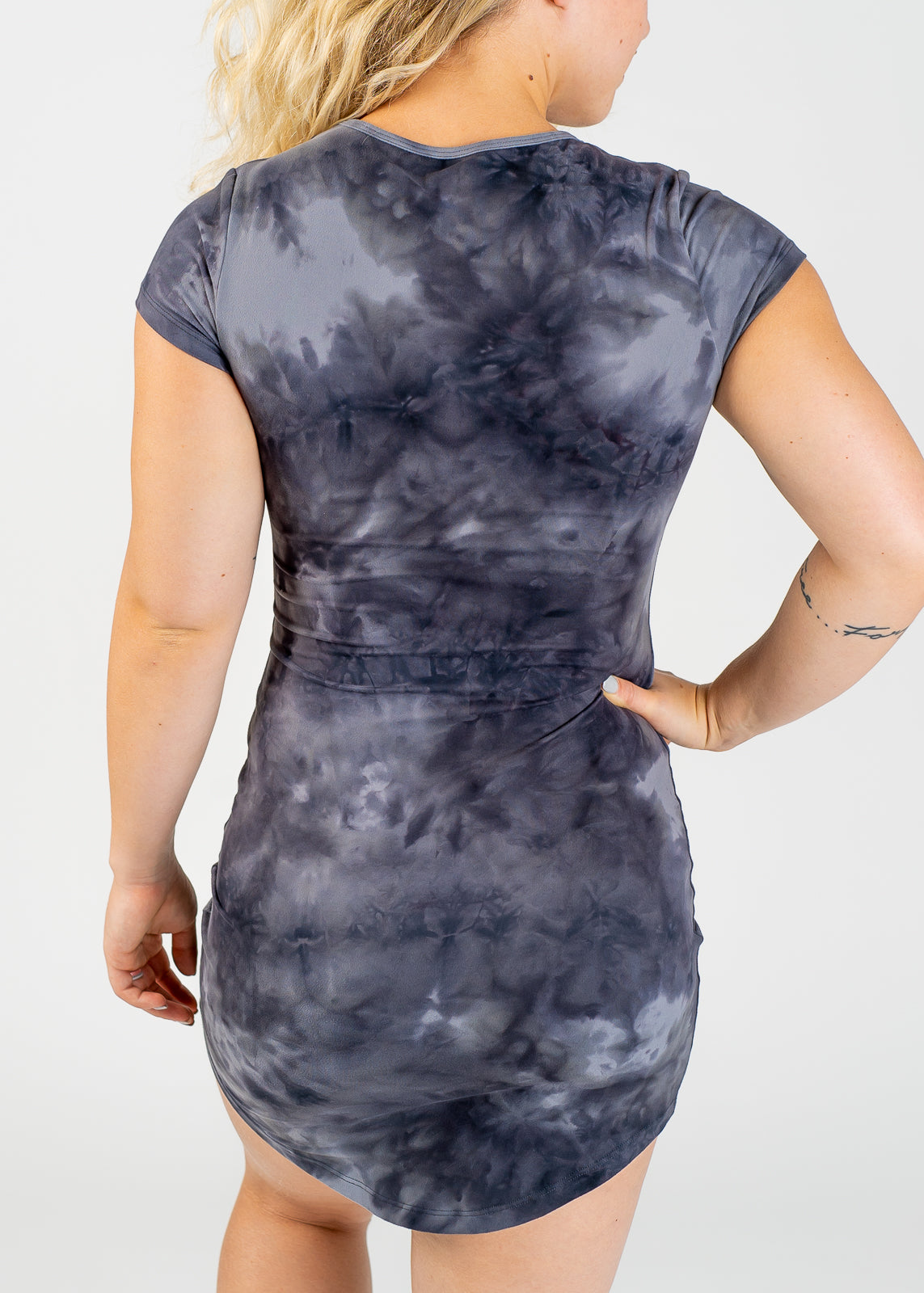 T-Shirt Dress | Black Tie Dye