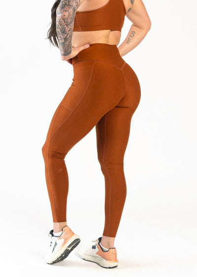 TALL Dream Leggings With Pockets | Rust